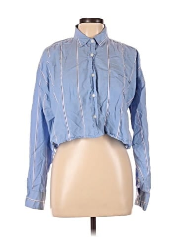 American Eagle Outfitters Long Sleeve Blouse (view 1)