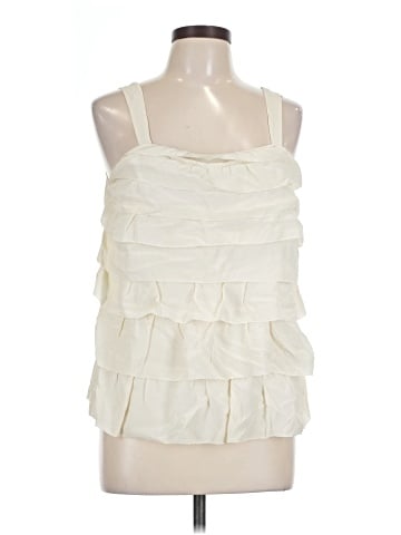 Halogen Sleeveless Silk Top (view 1)