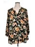 Daniel Rainn Black Long Sleeve Blouse Size 1X - photo 1