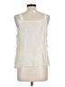 Halogen 100% Silk Ivory Sleeveless Silk Top Size L - photo 2
