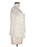 Halogen 100% Silk Ivory Sleeveless Silk Top Size L - photo 4