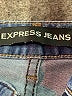 Express Jeans Blue Denim Shorts Size 6 - photo 3