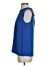 J.Crew 100% Polyester Blue Sleeveless Blouse Size 4 (tall) - photo 5
