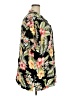 George 100% Rayon Tropical Black Short Sleeve Blouse Size 3XL - photo 4