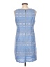 Eliza J 100% Polyester Blue Casual Dress Size 12 (petite) - photo 2