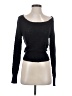 Free People 100% Cotton Black Pullover Sweater Size XS - photo 1