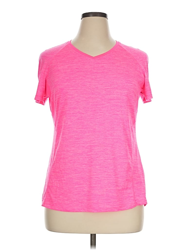 Pre-owned Danskin Now Active T-shirt In Pink