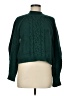 Blue Rain Green Turtleneck Sweater Size M - photo 1