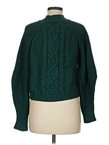Blue Rain Turtleneck Sweater (view 2)