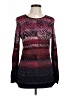 Nic + Zoe Burgundy Pullover Sweater Size L - photo 1
