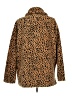 Billabong 100% Polyester Animal Print Brown Coat Size M - photo 2