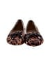 Talbots Animal Print Brown Flats Size 8 - photo 2