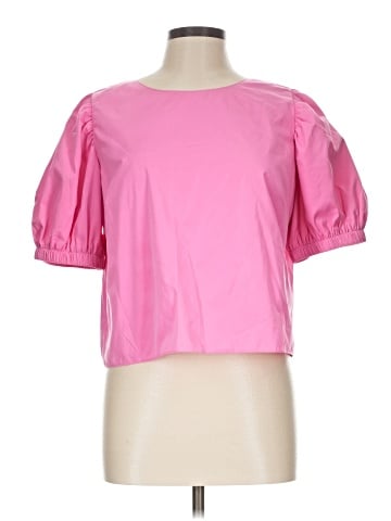 Amanda Uprichard Short Sleeve Blouse (view 1)