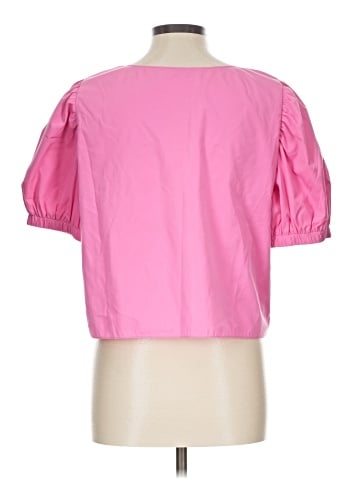 Amanda Uprichard Short Sleeve Blouse (view 2)