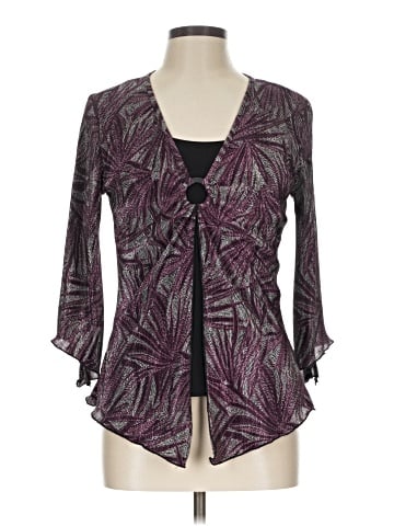 Slinky Brand 3/4 Sleeve Blouse (view 1)