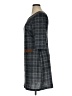 Connected Apparel Tweed Gray Casual Dress Size 14 - photo 5