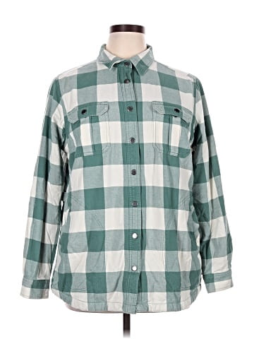 Duluth Trading Co. Long Sleeve Button-Down Shirt (view 1)