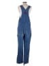 Assorted Brands 100% Cotton Blue Overalls Size M - photo 2