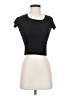 Full Tilt Black Short Sleeve Turtleneck Size S - photo 1