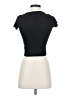 Full Tilt Black Short Sleeve Turtleneck Size S - photo 2