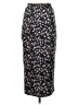 Unbranded Floral Black Casual Skirt Size S - photo 2