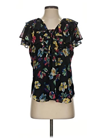 Lauren by Ralph Lauren Short Sleeve Blouse (view 1)