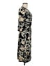 Bisou Bisou Paisley Black Casual Dress Size 8 - photo 4