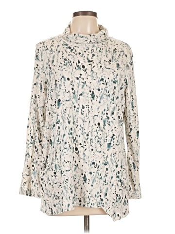 Purejill Long Sleeve Turtleneck (view 1)