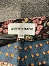 Antik Batik 100% Cotton Floral Black Shorts Size XS - photo 3