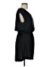 H&M 100% Polyester Solid Black Casual Dress Size 6 - photo 4