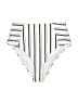 Cupshe Stripes White Swimsuit Bottoms Size M - photo 1