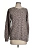Abercrombie & Fitch Animal Print Brown Pullover Sweater Size S - photo 1
