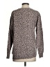 Abercrombie & Fitch Animal Print Brown Pullover Sweater Size S - photo 2
