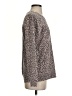 Abercrombie & Fitch Animal Print Brown Pullover Sweater Size S - photo 4