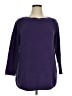 Karen Scott Purple Pullover Sweater Size XL - photo 1