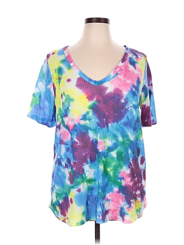 Pre-owned Bibi Short Sleeve T-shirt In Blue
