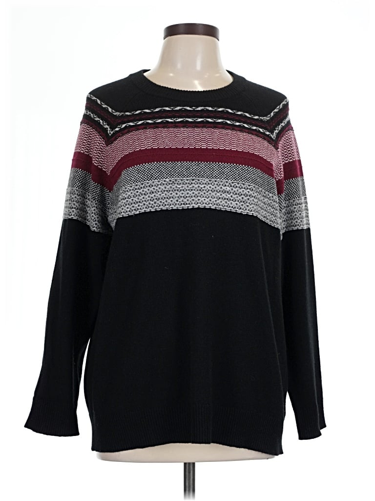 Pre-owned Atm Anthony Thomas Melillo Wool Pullover Sweater In Black
