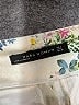 Zara Floral Ivory Shorts Size S - photo 3