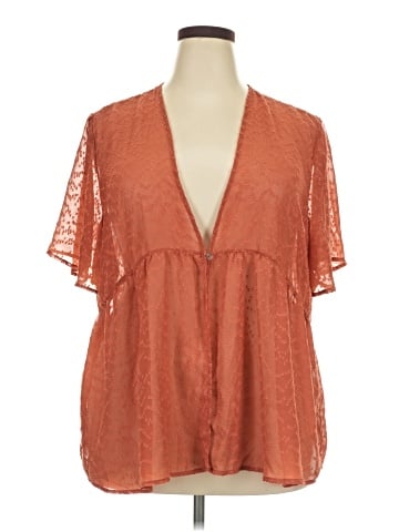 Maurices Short Sleeve Blouse (view 1)