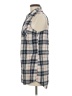 Forever 21 Plaid Ivory Sleeveless Button-Down Shirt Size M - photo 5