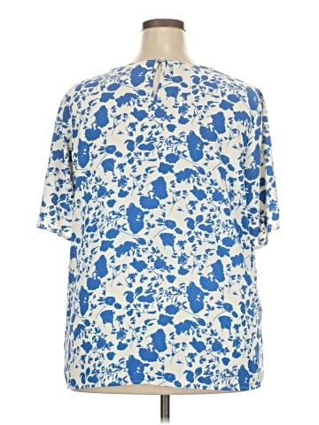 Monday Fun Short Sleeve Blouse (view 2)