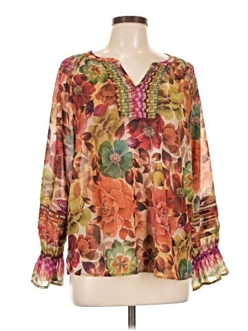 Democracy Long Sleeve Blouse (view 1)