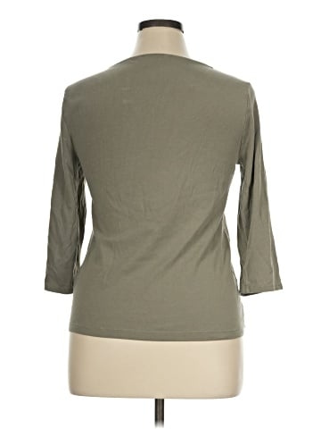 Lauren by Ralph Lauren 3/4 Sleeve Top (view 2)