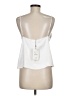 Zara 100% Polyester White Ivory Sleeveless Blouse Size M - photo 2