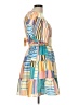 Entro 100% Polyester Color Block Yellow Casual Dress Size L - photo 4