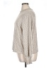 Lush Metallic Silver Turtleneck Sweater Size XL - photo 5
