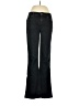 The Limited Chevron-herringbone Black Jeans Size 8 - photo 1