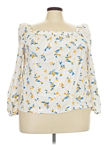 Ann Taylor 3/4 Sleeve Blouse (view 1)