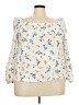 Ann Taylor Ivory 3/4 Sleeve Blouse Size XXL - photo 1