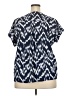 Bobeau Blue Short Sleeve Blouse Size 2X - photo 2